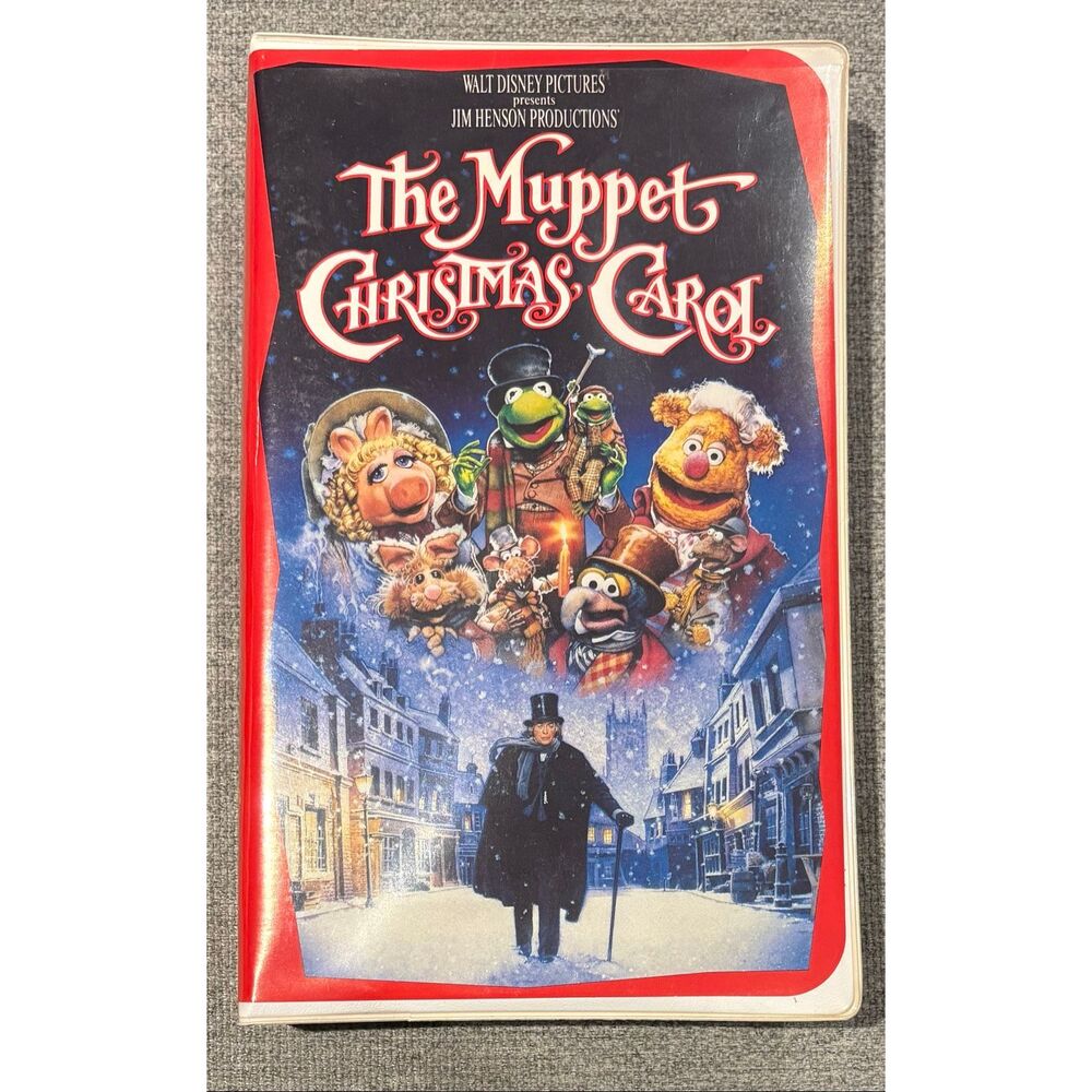 1993 release of The Muppet Christmas Carol on VHS tape